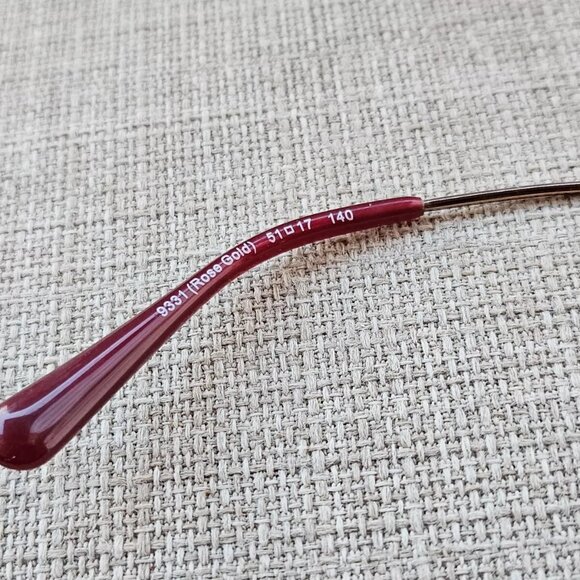 Coach Women Glasses Frame Red/Rose Gold Tone HC5104B Eyeglasses Frame only main image 5
